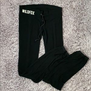 Wildfox Logo Fleece Joggers